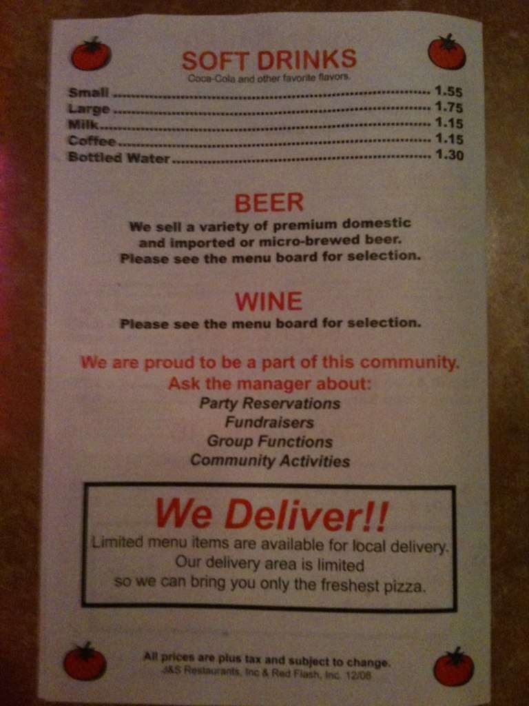 Toppers Pizza Space, Ventura, Ventura County - Urbanspoon/Zomato picture relating to Toppers Pizza Place Printable Coupons known as Toppers Pizza Room, Ventura, Ventura County - Urbanspoon/Zomato